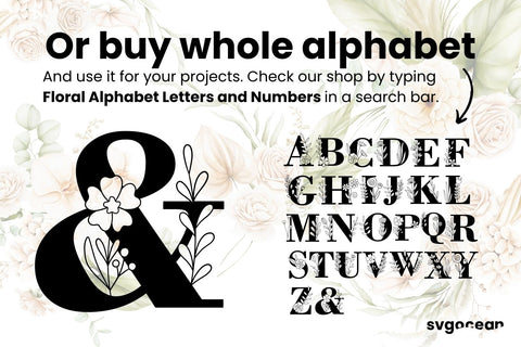 Flower Sign & SVG SvgOcean 