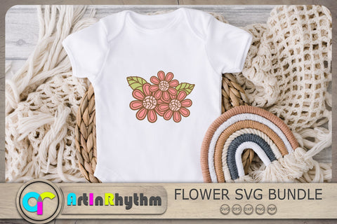 Flower Svg Bundle, Flowers Svg, Floral Svg, Flower Cliparts SVG Artinrhythm shop 