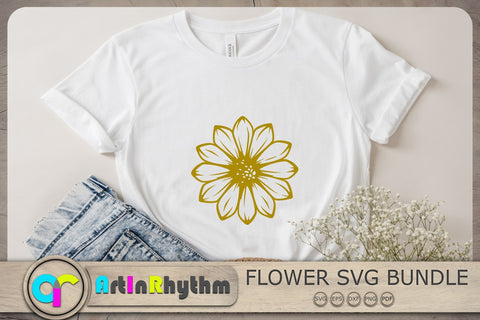Flower Svg Bundle, Flowers Svg, Flower Clip Arts, Floral Svg SVG Artinrhythm shop 