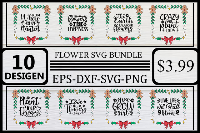 Flower SVG Bundle SVG Shahin alam 