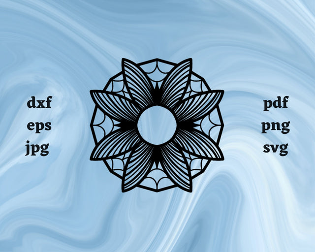 Flower SVG Cut File SVG Northern Light SVG 