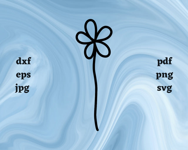 Flower SVG Cut File SVG Northern Light SVG 