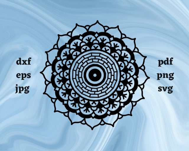 Flower SVG Cut File SVG Northern Light SVG 