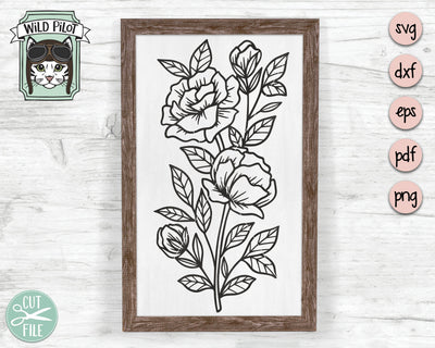 Flower SVG Files, Bouquet SVG Cut File, Bouquet Of Flowers SVG, Flower Cut Files, Flower Clipart, Flower Bouquet SVG, Floral Bouquet SVG, Wedding SVG, Rose SVG SVG Wild Pilot 