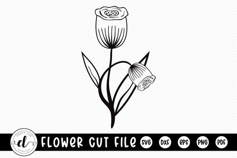Flower SVG, Floral Clipart, Rose SVG SVG CraftLabSVG 
