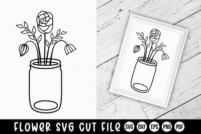 Flower SVG | Floral Clipart | Wildflower SVG SVG CraftLabSVG 