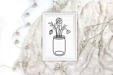 Flower SVG | Floral Clipart | Wildflower SVG SVG CraftLabSVG 