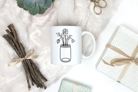 Flower SVG | Floral Clipart | Wildflower SVG SVG CraftLabSVG 