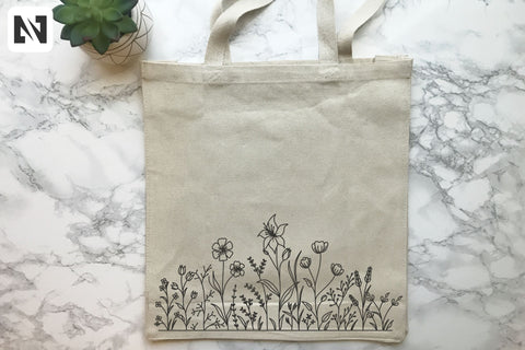 Flower Svg, Floral Svg, Flower Line Art Svg, Floral Line Art SVG Pinoyart Kreatib 