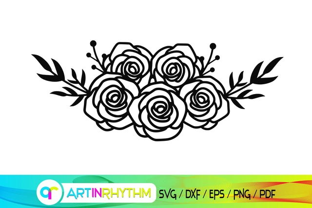 flower svg, floral svg SVG Artinrhythm shop 