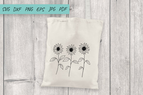 Flower svg, Sunflower svg, wildflower svg, cut file SVG Irina Ostapenko 