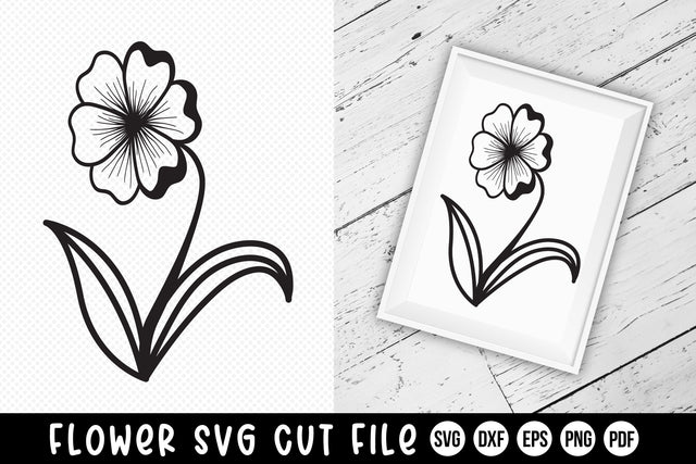 Flower SVG | Wildflower SVG | Floral Clipart SVG CraftLabSVG 