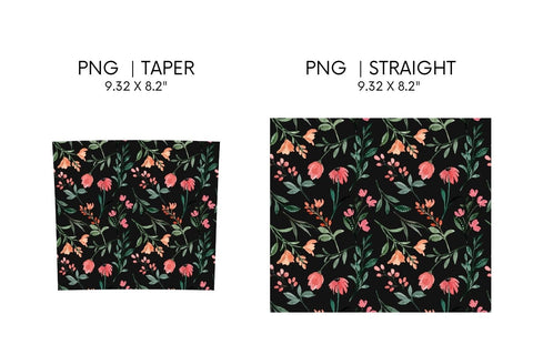 Flower Tumbler Sublimation Sublimation SvgOcean 