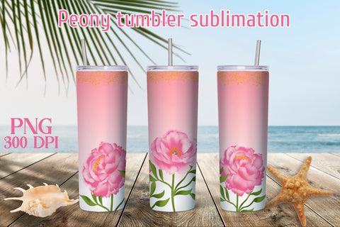 Flower tumbler wrap bundle | Pink leopard tumbler Sublimation Svetana Studio 