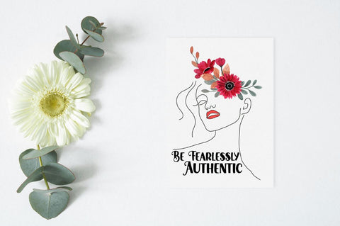 Flower with Inspirational Sublimation Bundle Sublimation Regulrcrative 