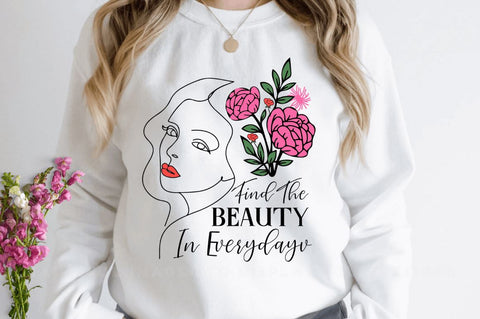 Flower with Inspirational Sublimation Bundle Sublimation Regulrcrative 