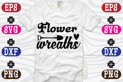 Flower wreaths SVG Nurstore 