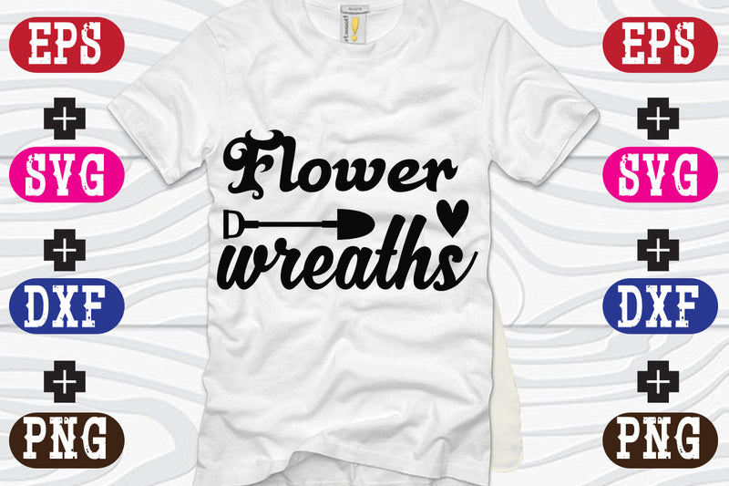 Flower wreaths SVG Nurstore 