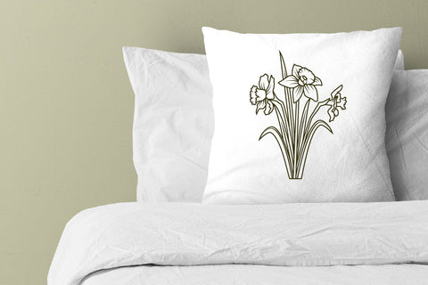 Flowers And Leaves Svg Bundle, Botanical Clipart, Wildflower SVG Yuliya 