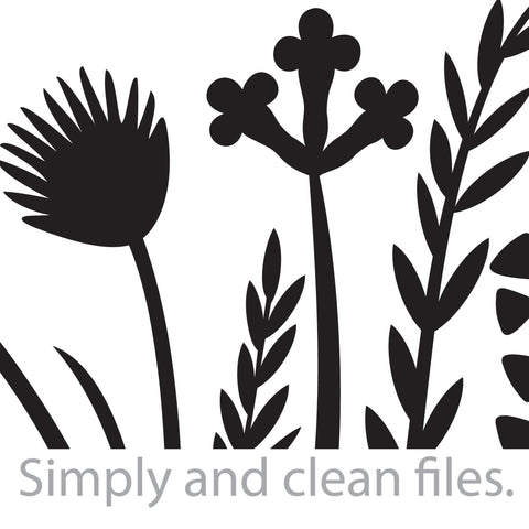 Flowers and plants SVG TribaliumArtSF 