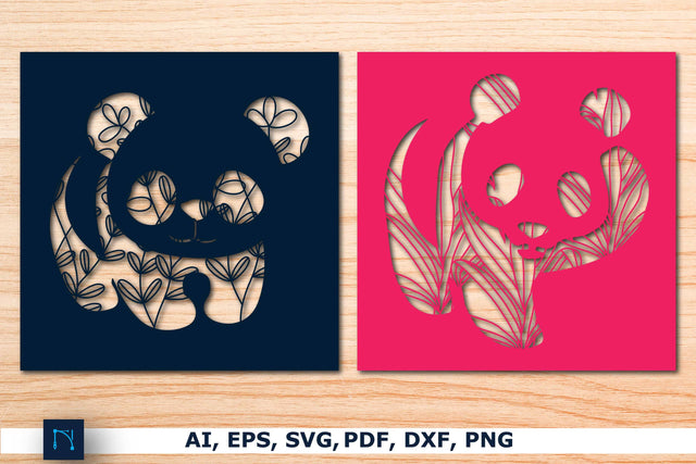 Flowers Animal Wall Art Laser Cut Bundle SVG MD JOYNAL ABDIN 