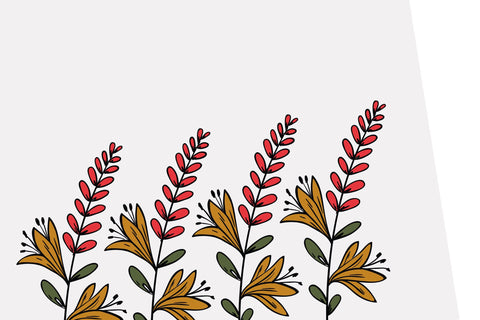 Flowers Card, Flowers illustrations SVG Rupkotha 