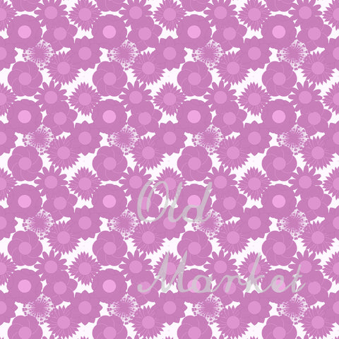 Flowers Digital Paper Sublimation Old Market 