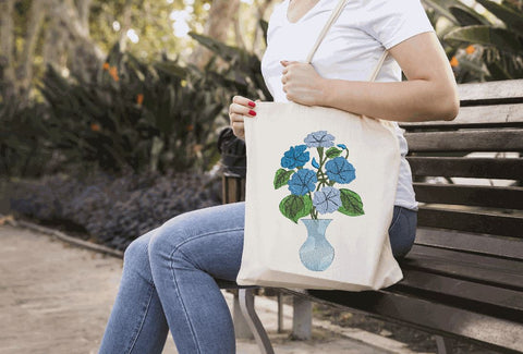 Flowers in Vase Machine Embroidery Design Embroidery/Applique DESIGNS Angie 