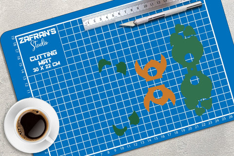 Flowers Lollipop Holders - svg dxf eps ai png pdf 3D Paper zafrans studio 