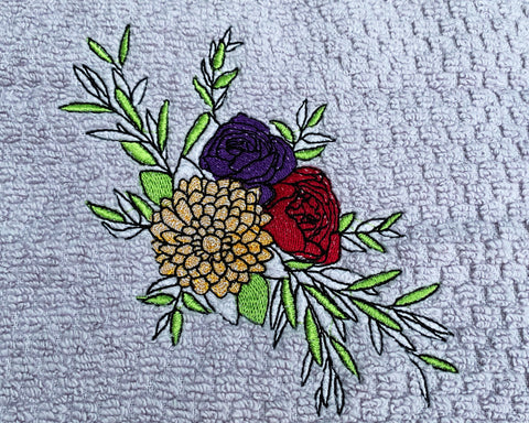 Flowers Machine Embroidery Design Embroidery/Applique DESIGNS Angie 