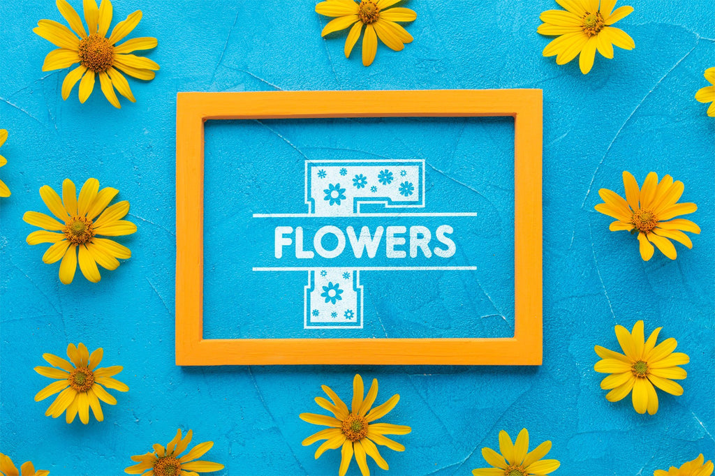 Flowers Split Monogram Font - So Fontsy