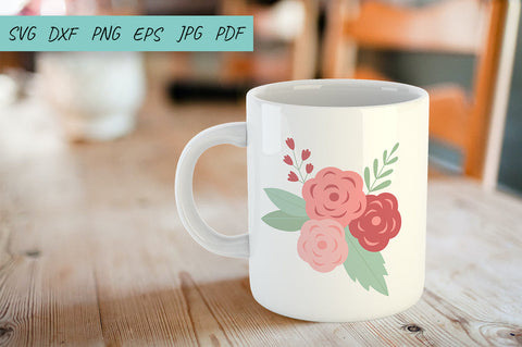 Flowers SVG Bundle, Floral cut file, Flower Bouquets SVG SVG Irina Ostapenko 