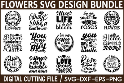 flowers svg bundle SVG designer krishna 