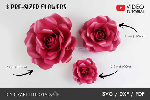 Flowers SVG Bundle SVG DIY Craft Tutorials 