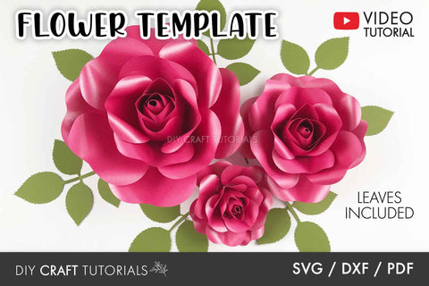 Flowers SVG Bundle SVG DIY Craft Tutorials 