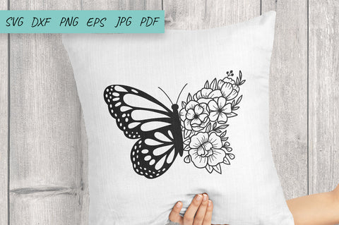 Flowers SVG, Floral Butterfly Bundle SVG, Butterfly SVG SVG Irina Ostapenko 
