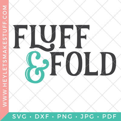 Fluff & Fold SVG Hey Let's Make Stuff 