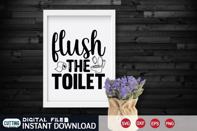 flush the toilet SVG md faruk hossain 