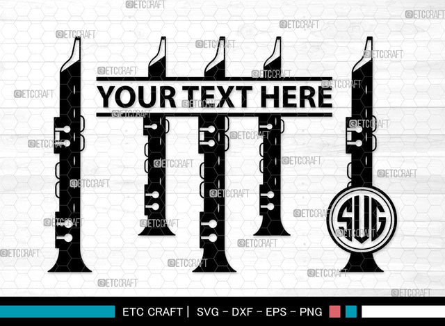 Flute Instrument Monogram SVG | Flute Svg | Musical Instrument Svg | Instrument Svg | Marching Band | Bundle | Flute Instrument Cilpart SVG ETC Craft 