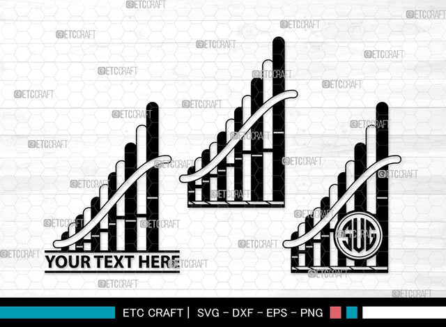 Flute Instrument Monogram SVG | Flute Svg | Musical Instrument Svg | Instrument Svg | Marching Band | Bundle | Flute Instrument Cilpart SVG ETC Craft 