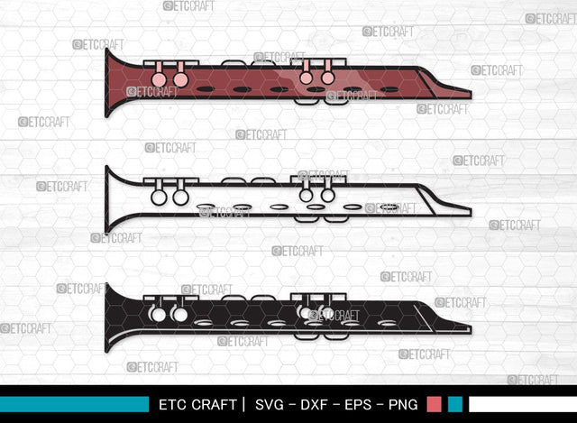 Flute Instrument SVG | Flute Svg | Musical Instrument Svg | Instrument Svg | Marching Band | Bundle | Flute Instrument Cilpart SVG ETC Craft 