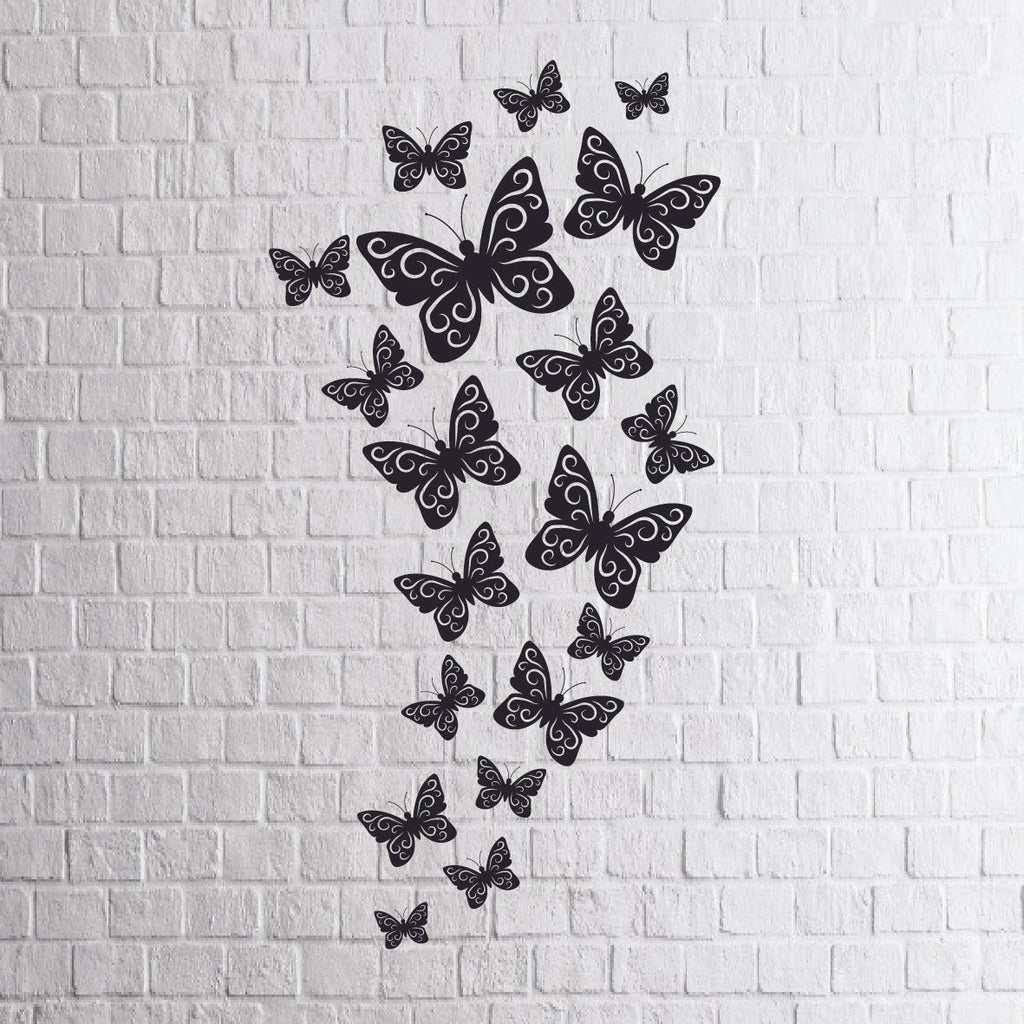 Fluttering Butterflies (3) Svg Bundle Files, Butterfly Svg, Butterfly ...