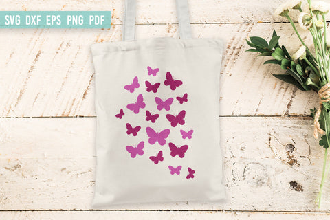 Fluttering Butterflies SVG | Butterfly SVG Cut File SVG Irina Ostapenko 