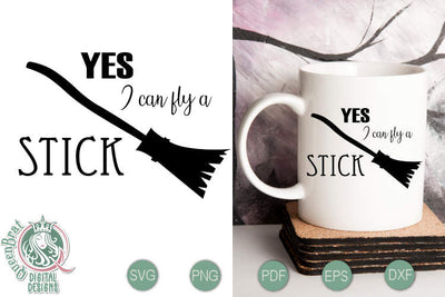 Fly A Stick SVG SVG QueenBrat Digital Designs 