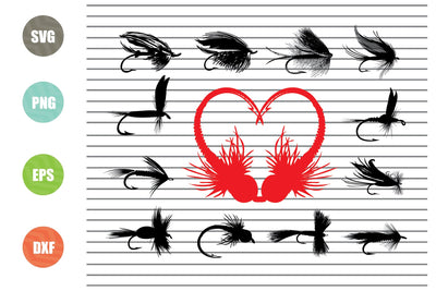Fly Fish Hook Svg, Fish Hook Svg, Bass Fish Logo Svg, Fish hook SVG, Fishing svg, Fishing clipart, Fish Hook svg, Fishing cut file, Fish svg, fisherman svg, Fish hook clipart, Bass fish svg SVG Artstoredigital 