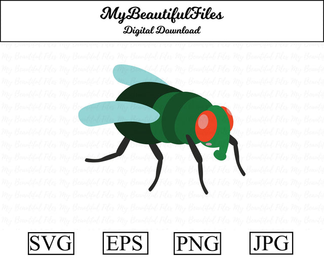 fly - insect SVG MyBeautifulFiles 
