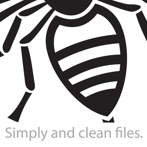 Flying Bee SVG TribaliumArtSF 