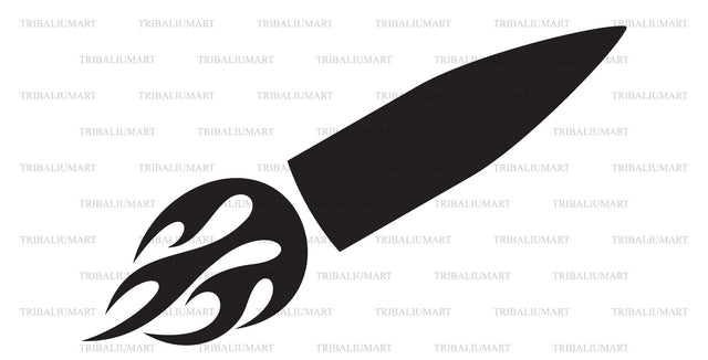 Flying bullet SVG TribaliumArtSF 