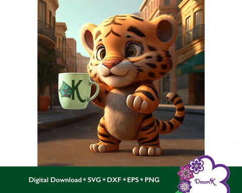 Flying Dragon Wing Alphabet SVG | Multilayered Jewel-Colored SVG DawnKDesigns 