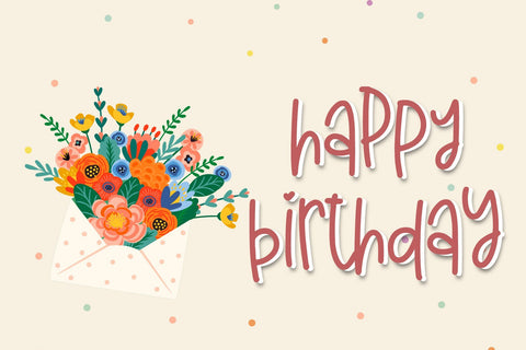 Flying Home Font Dm Letter Studio 